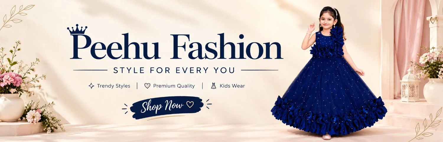Peehu Fashion kids collection banner 1